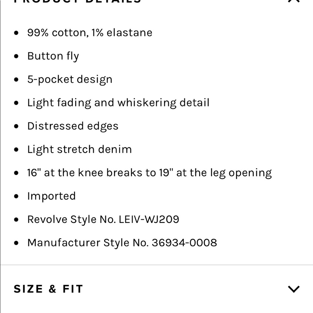 Levi’s Ribcage Jeans - Picture 6 of 6